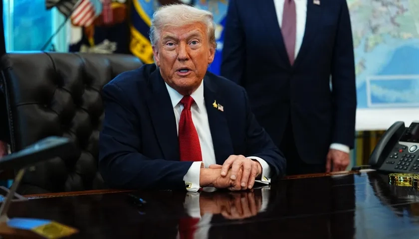 Donald Trump, presidente de Estados Unidos. 