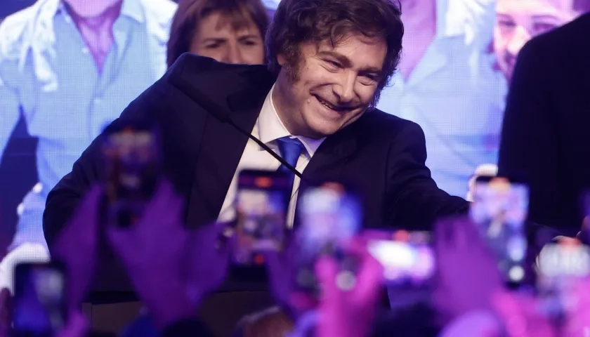 El presidente argentino, Javier Milei.