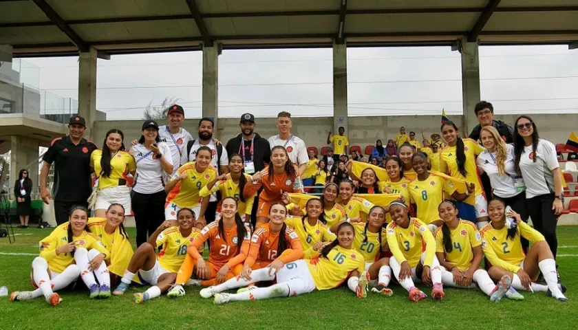 Selección Colombia Femenina Sub 17.