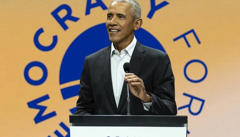 Barack Obama, expresidente de Estados Unidos.