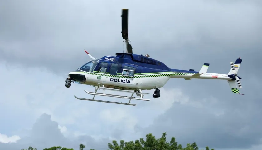 Helicóptero 'Halcón'. 