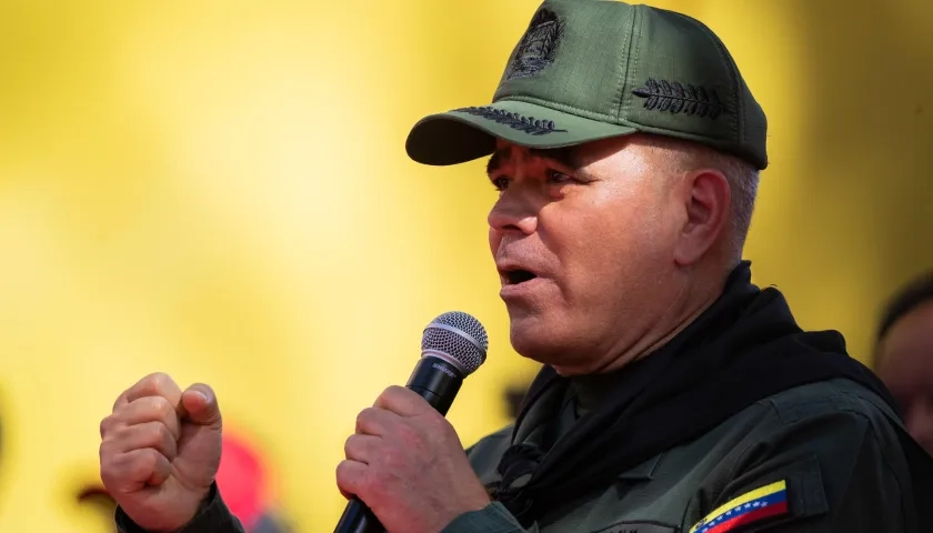 Ministro de defensa de Venezuela, Vladimir Padrino López.