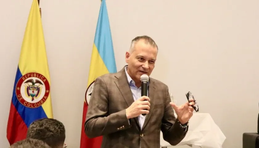 El magistrado Álvaro Restrepo Valencia.