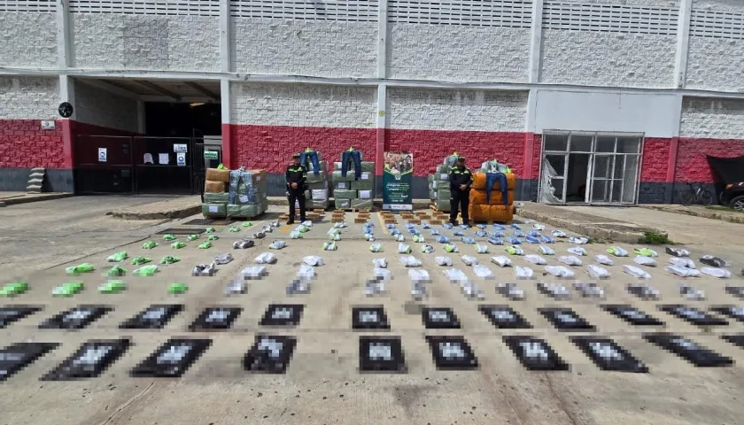 Mercancía aprehendida. 