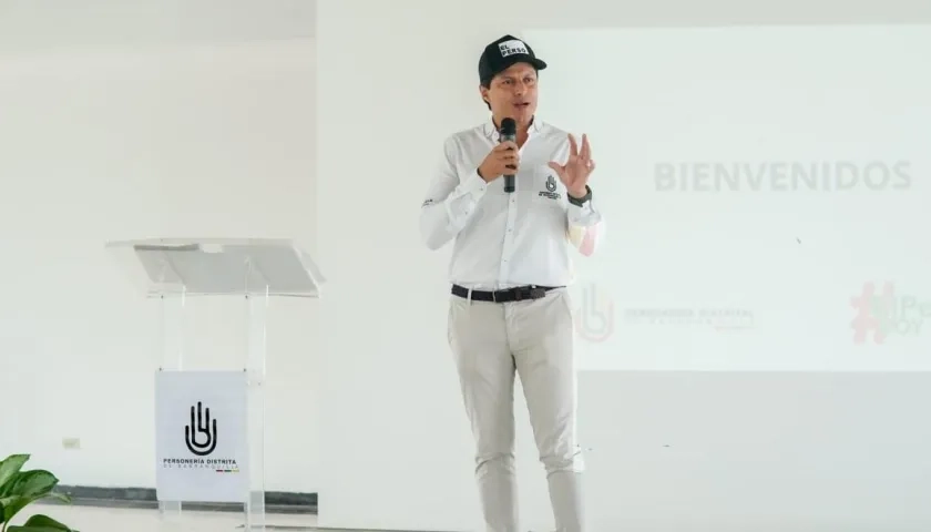 Miguel Ángel Alzate, personero Distrital de Barranquilla.