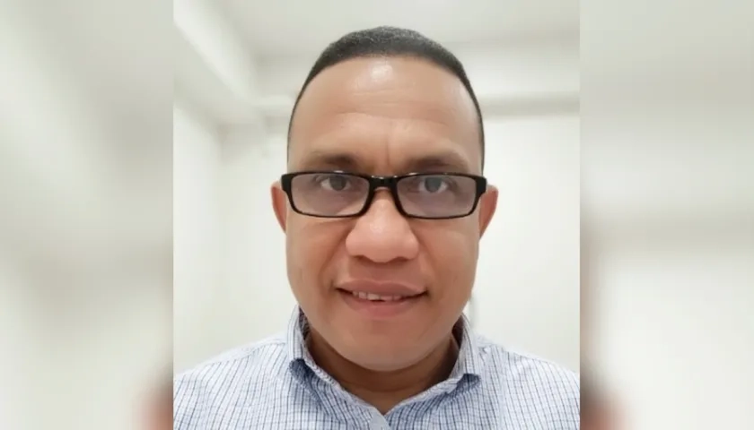 Agente de la Sijín Milton Salas.