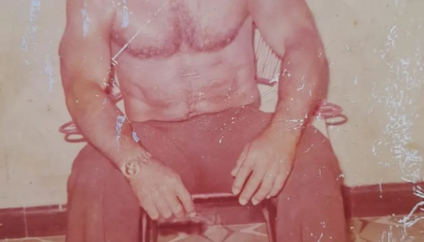 El expesista Octaviano Barrios Solano.