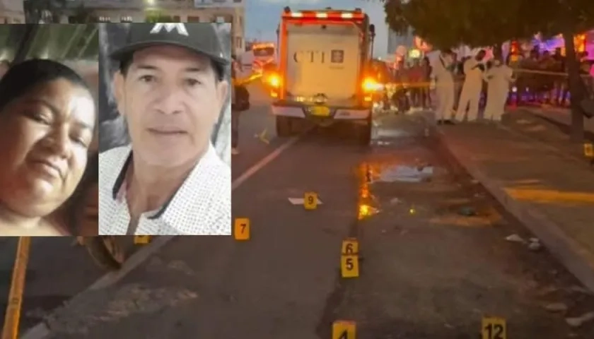 Yeliz Andrea Rada y Darío Enrique Mendoza.