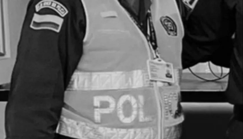 Patrullero de la Sijin Milton José Salas Rodríguez. 