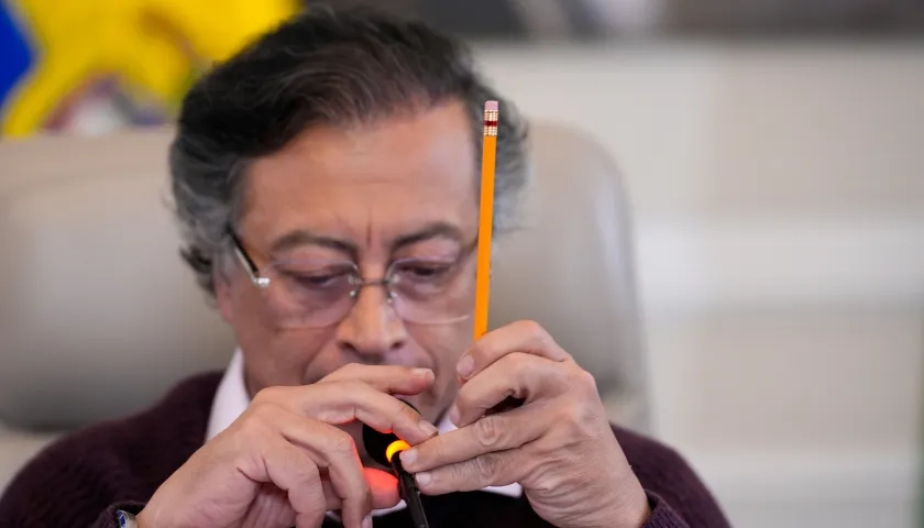 El Presidente de la República, Gustavo Petro.