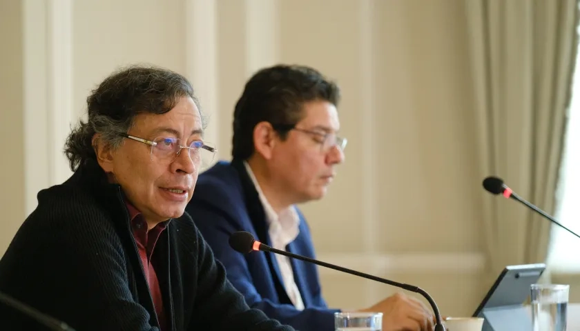 El Presidente de la República, Gustavo Petro.