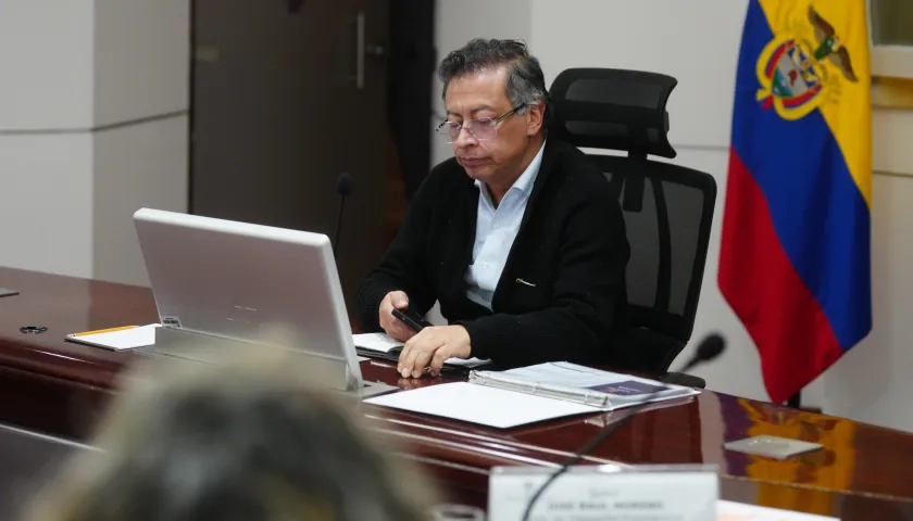 El Presidente de la República, Gustavo Petro.