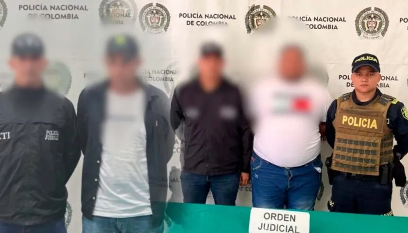 Dos de los procesados enviados a prisión. 