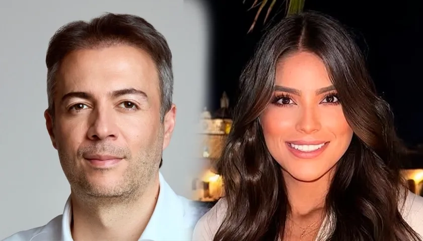 Daniel Quintero Calle y la exseñorita Antioquia 2025, Laura Gallego Solís.