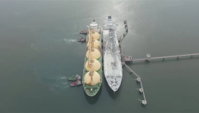 Regasificadora de Cartagena.