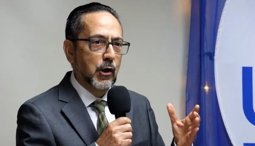 El rector de la Universidad Autónoma del Caribe, Jorge Senior.