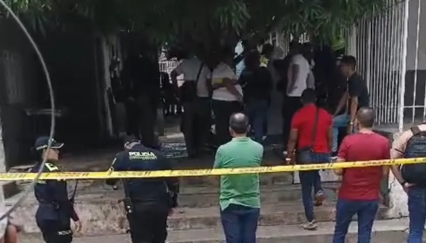 Lugar de los hechos.