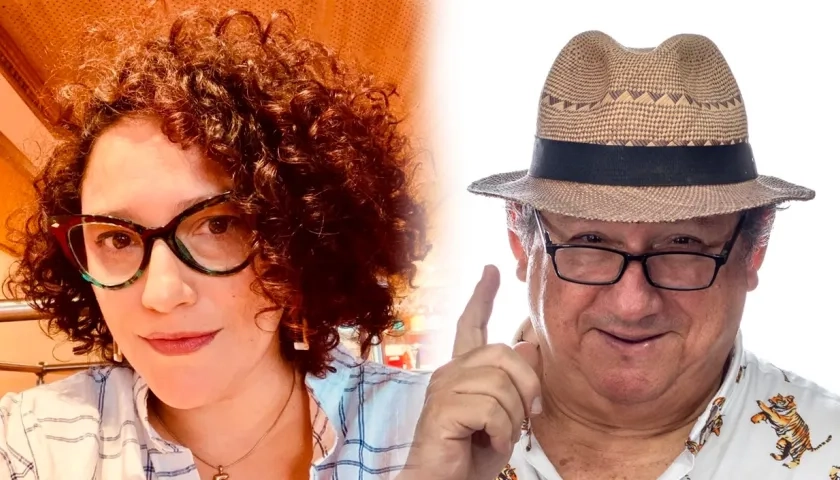 Juliana Enciso y Miguel Iriarte.