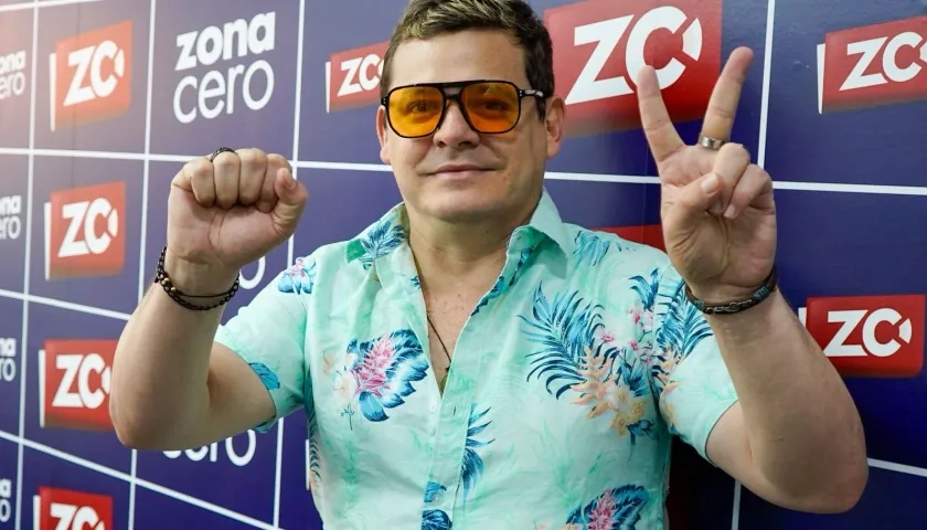 Jerau en la redacción de Zona Cero.