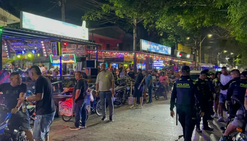 Caravanas de seguridad en Barranquilla. 