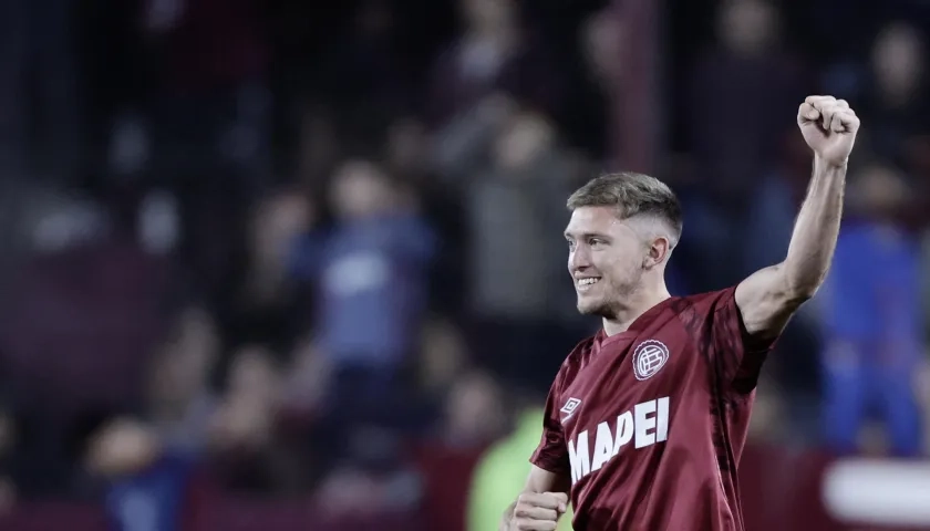 Rodrigo Castillo, el héroe de Lanús en esta semifinal.