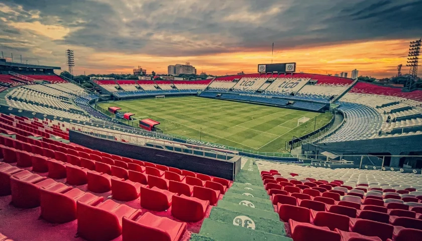 El estadio Defensores del Chaco de Asunción, con capacidad para 42 mil espectadores.