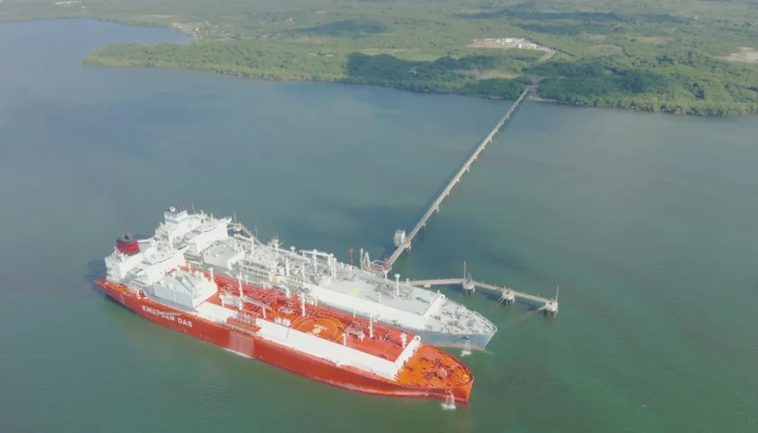 La planta regasificadora Spec entrará en mantenimiento este fin de semana.