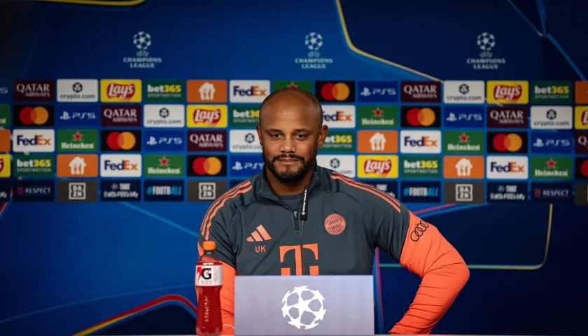 Vincent Kompany tenía contrato hasta 2027 con el Bayern Múnich. 