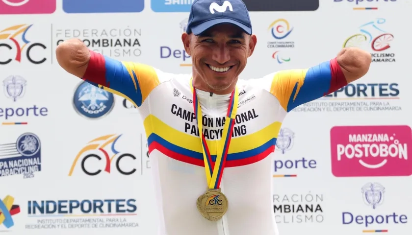 Juan José Florián, 'Mochoman', perdió parte de sus dos brazos y de su pierna derecha.