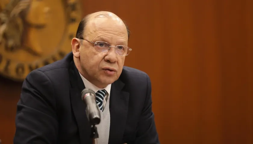 El ministro de Hacienda, Germán Ávila.