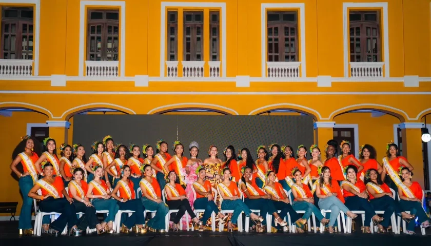 Candidatas al Reinado Popular. 