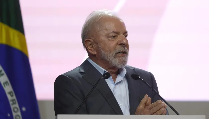 Lula da Silva, Presidente de Brasil.