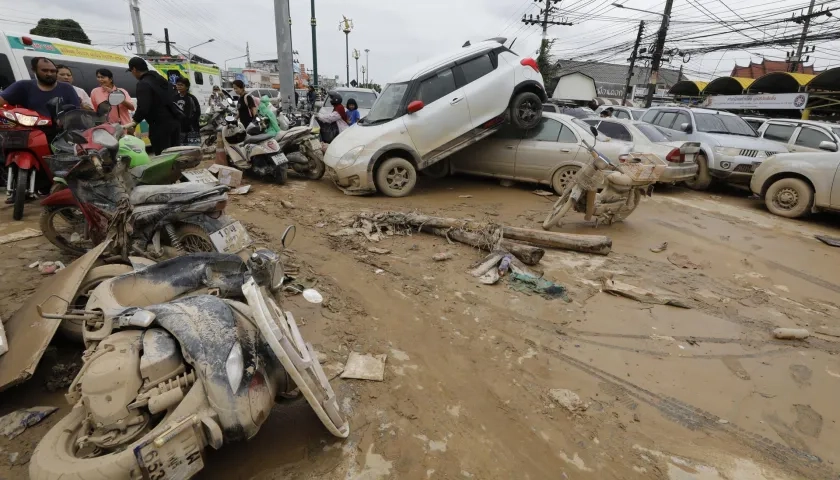 Tragedia en Tailandia.