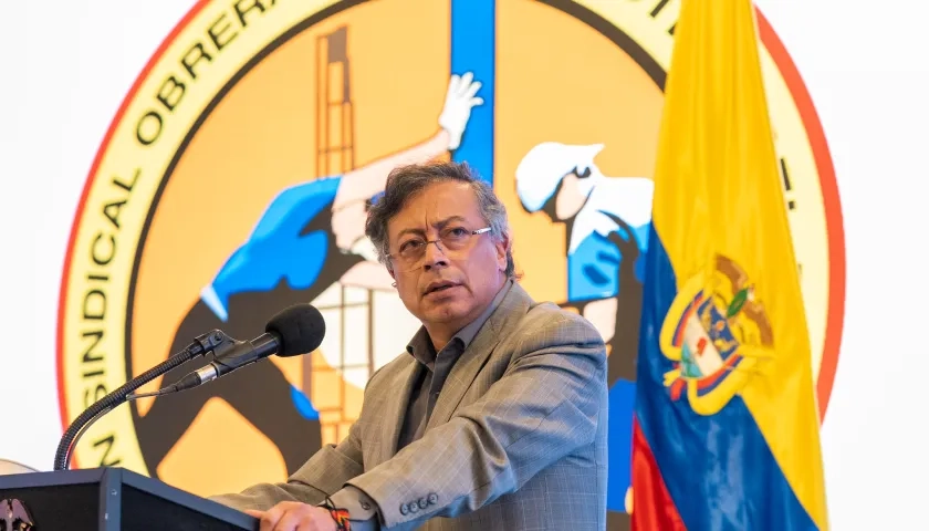 El Presidente Gustavo Petro.