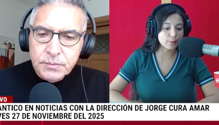 Transmisión de Atlántico en Noticias.