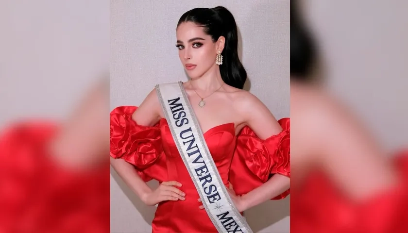 Fátima Bosch, Miss México.