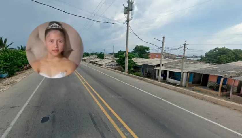 Luzmery Álvarez murió tras ser embestida por un bus en la Troncal del Caribe. 