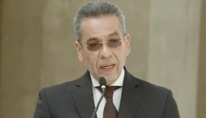 Gabriel Andrade, hijo del magistrado Julio César Andrade.