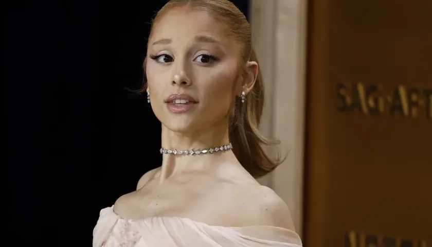 La actriz y cantante estadounidense Ariana Grande.