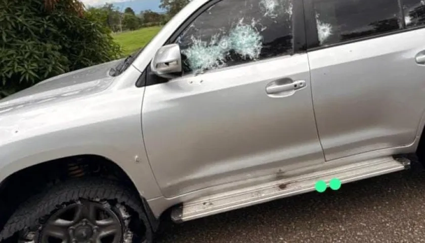 La camioneta del Gobernador.