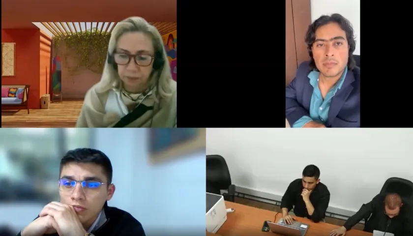 Audiencia a Nicolás Petro. 