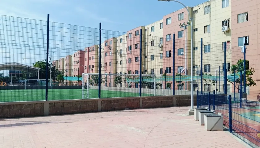 Escenario de la masacre en Villa de la Cordialidad en el mes de noviembre. 