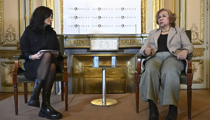 La canciller colombiana, Rosa Villavicencio.