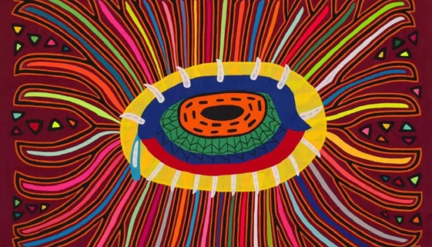 Una de las obras de Clara Valencia que estarán exhibidas en la Galería de la Aduana..