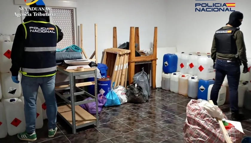 Desmantelan red España 