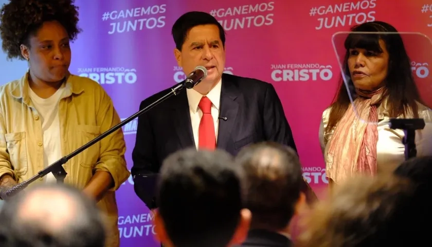 El exministro colombiano Juan Fernando Cristo.