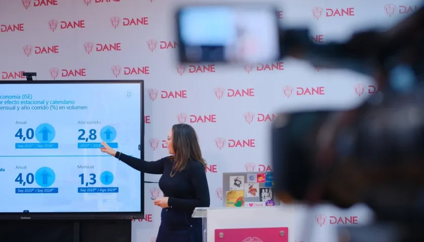 La directora del Dane, Piedad Urdinola.