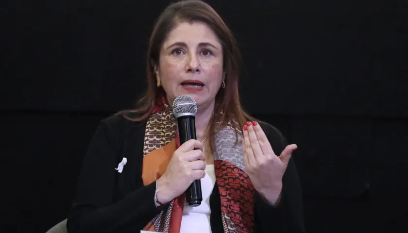 La Defensora del Pueblo, Iris Marín.