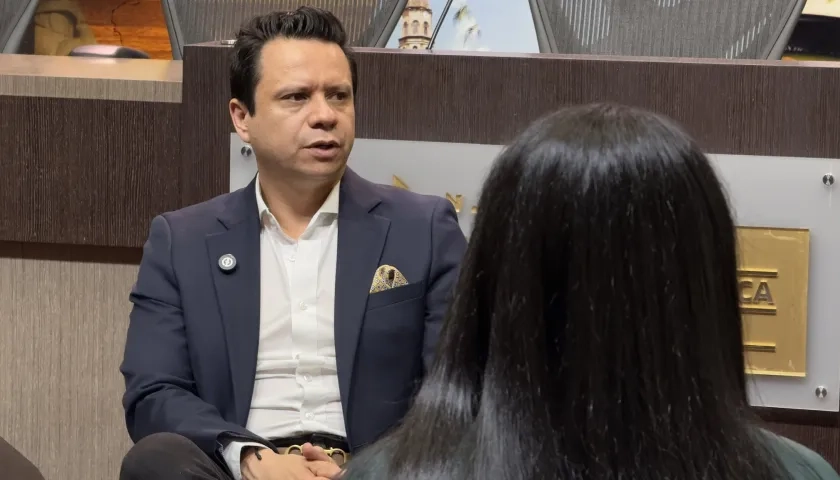 Diego González, secretario general del Senado.