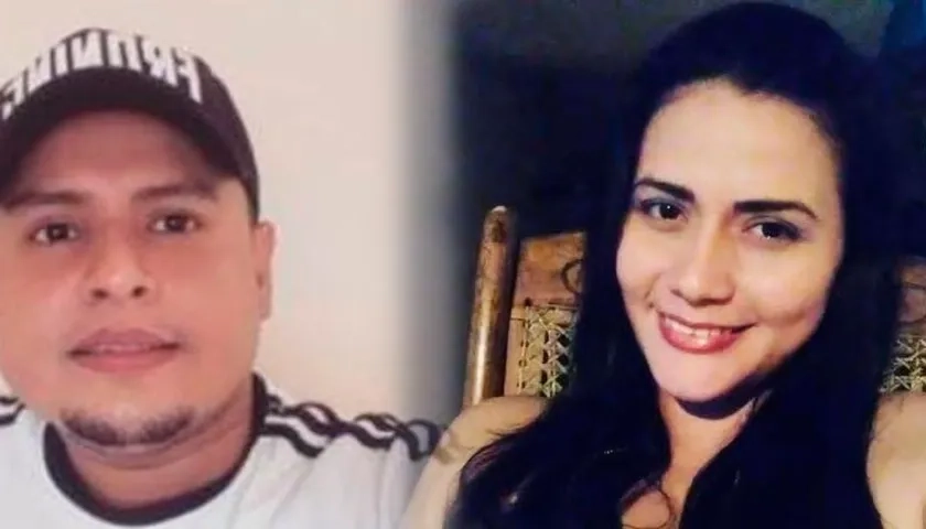 Edinson García y Johana Baca.